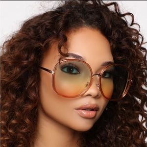 Foolish Of Me Sunglasses - Orange. Never worn!! Brand new.